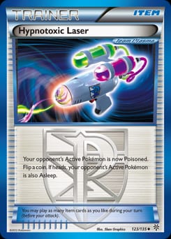 2013 Plasma Storm Hypnotoxic Laser #123 card