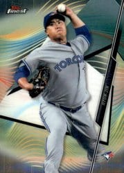 2020 Finest Base Set Hyun-Jin Ryu #118 card