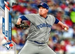 2020 Topps Base Set Hyun-Jin Ryu #400 card