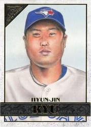 2020 Topps Gallery Base Set Hyun-Jin Ryu #17 card