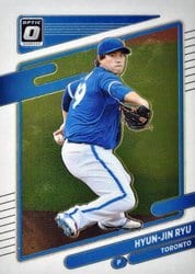 2021 Donruss Optic Base Set Hyun-Jin Ryu #172 card
