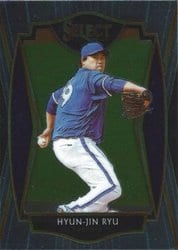 2021 Panini Select Base Set Hyun-Jin Ryu #192 card