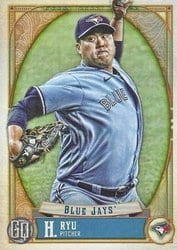 2021 Topps Gypsy Queen Base Set Hyun-Jin Ryu #98 card