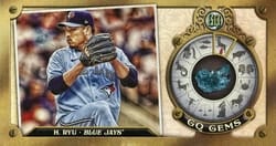 2022 Topps Gypsy Queen Gem Minis Hyun-Jin Ryu #GGM-16 card