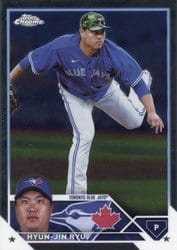 2023 Topps Chrome Update Base Set Hyun-Jin Ryu #USC101 card