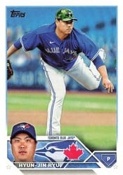2023 Topps Update Base Set Hyun-Jin Ryu #US128 card