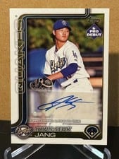 2025 Topps Pro Debut Autographs Hyun-Seok Jang #PD-179 card