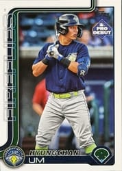 2025 Topps Pro Debut Base Set Hyungchan Um #PD-195 card