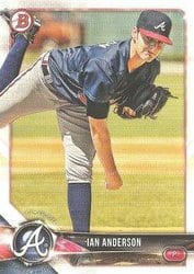 2018 Bowman Draft Base Set Ian Anderson #BD-183 card