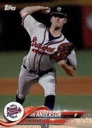 2018 Topps Pro Debut Base Set Ian Anderson #84 card