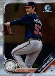 2019 Bowman Chrome Prospects Ian Anderson #BCP-47 card