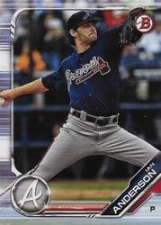 2019 Bowman Draft Base Set Ian Anderson #BD-185 card