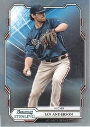 2019 Bowman Sterling Base Set Ian Anderson #BPR-27 card
