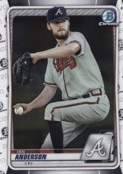 2020 Bowman Chrome Prospects Ian Anderson #BCP-97 card