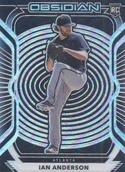 2021 Panini Chronicles Obsidian Ian Anderson #60 card