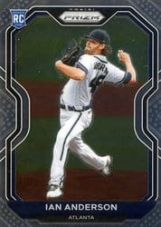 2021 Panini Prizm Base Set Ian Anderson #82 card