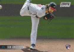 2021 Stadium Club Chrome Base Set Ian Anderson #203 card