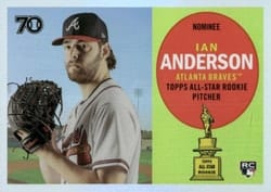 2021 Topps All-Star Rookie Cup Base Set Ian Anderson #24 card