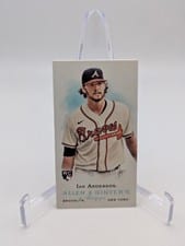 2021 Topps Allen & Ginter Chrome Mini Rookie Design Variations Ian Anderson #MRD-15 card