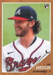 2021 Topps Archives Base Set Ian Anderson #81 card