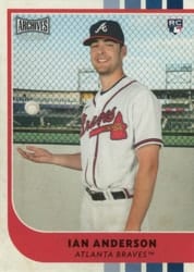 2021 Topps Archives Snapshots Base Set Ian Anderson #13 card