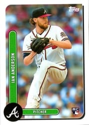 2021 Topps Brooklyn Collection Base Set Ian Anderson #5 card
