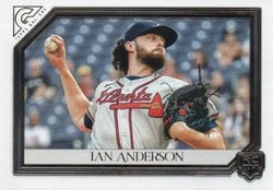 2021 Topps Gallery Base Set Ian Anderson #9 card
