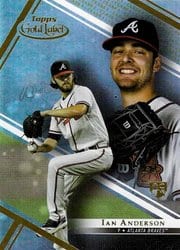 2021 Topps Gold Label Base Set Ian Anderson #65 card