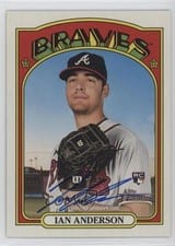 2021 Topps Heritage Real One Autographs Ian Anderson #ROA-IA card