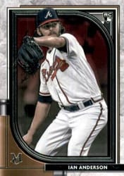 2021 Topps Museum Collection Base Set Ian Anderson #100 card