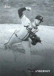 2022 Topps Black & White Base Set Ian Anderson #34 card