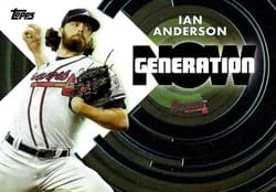 2022 Topps Generation Now Ian Anderson #GN-34 card