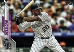 2020 Topps Base Set Ian Desmond #268 card
