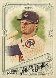 2018 Topps Allen & Ginter Base Set Ian Happ #115 card