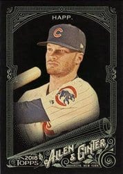 2018 Topps Allen & Ginter X Base Set Ian Happ #115 card