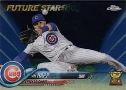 2018 Topps Chrome Sapphire Edition Base Set Ian Happ #118 card