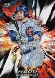 2018 Topps Fire Base Set Ian Happ #39 card