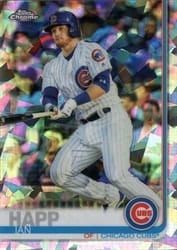2019 Topps Chrome Sapphire Edition Base Set Ian Happ #530 card
