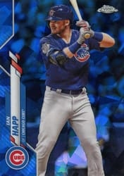 2020 Topps Chrome Sapphire Edition Base Set Ian Happ #448 card