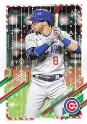 2021 Topps Holiday Base Set Ian Happ #HW199 card