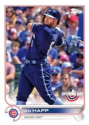 2022 Topps Opening Day Base Set Ian Happ #9 card