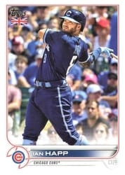 2022 Topps UK Edition Base Set Ian Happ #37 card