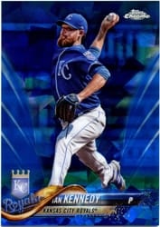 2018 Topps Chrome Sapphire Edition Base Set Ian Kennedy #66 card