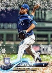 2018 Topps Holiday Base Set Ian Kennedy #HMW78 card