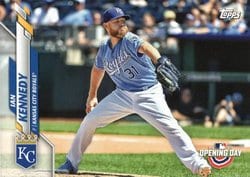 2020 Topps Opening Day Base Set Ian Kennedy #151 card