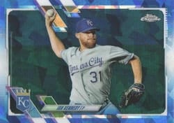 2021 Topps Chrome Sapphire Edition Base Set Ian Kennedy #236 card