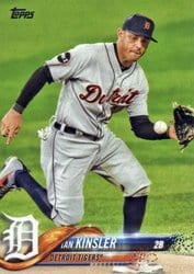 2018 Topps Base Set Ian Kinsler #330 card