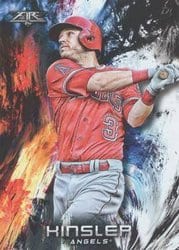 2018 Topps Fire Base Set Ian Kinsler #7 card