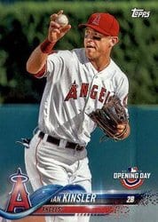2018 Topps Opening Day Base Set Ian Kinsler #163 card