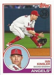 2018 Topps Update 1983 Topps Ian Kinsler #83-19 card